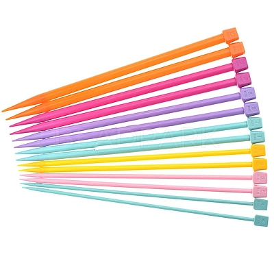 Plastic Handle Head Crochet Hook Set PW-WG45908-01-1