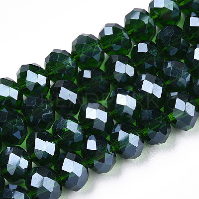 Electroplate Glass Beads Strands LS-EGLA-A034-T10mm-A31-1