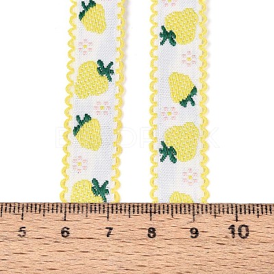Polyester Strawberry Ribbon OCOR-T016-04H-1