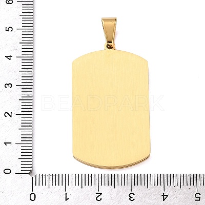Easter 304 Stainless Steel Pendants STAS-E527-06G-1
