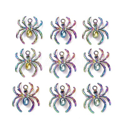 Alloy Pendants Rhinestone Settings PALLOY-N156-068-RS-1