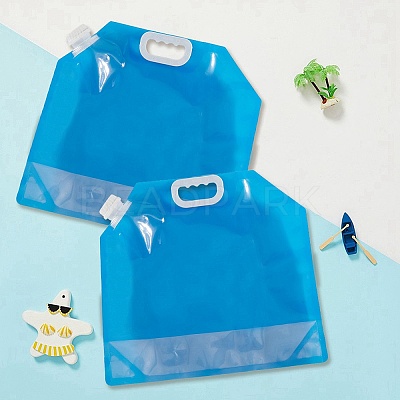 Plastic Outdoor Water Bag AJEW-CN0006-39A-1
