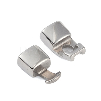 Non-Tarnish 316 Stainless Steel Snap Lock Clasps STAS-K282-05P-1