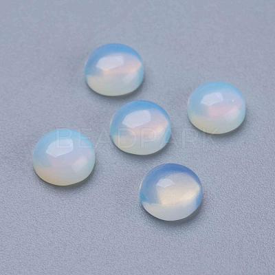 Opalite Cabochons G-P393-R10-14mm-1