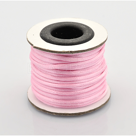Nylon Satin Rattail Cords LS-NWIR-O001-A-16-1