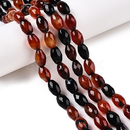 Natural Agate Beads Strands G-T138-180C-1