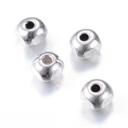 Tibetan Style Alloy Spacer Beads TIBE-Q063-11AS-NR-1