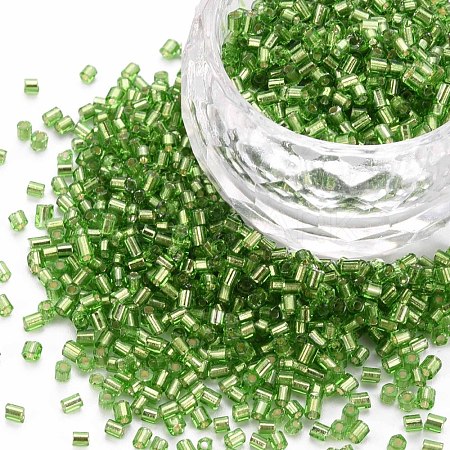 Glass Bugle Beads SEED-S032-08A-49A-1