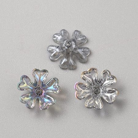 Plating Acrylic Beads OACR-CJC0007-06C-1
