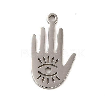 Non-Tarnish 304 Stainless Steel Pendants STAS-S123-03P-08-1