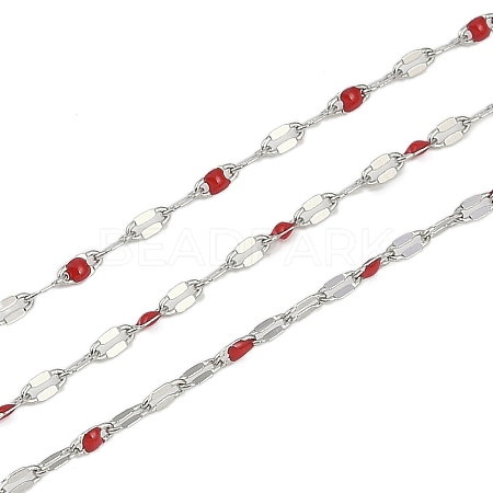 Brass Dapped Chains AJEW-Q153-02P-03-1