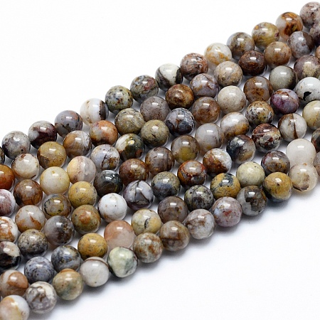 Natural Pietersite Beads Strands G-G823-05-6mm-1