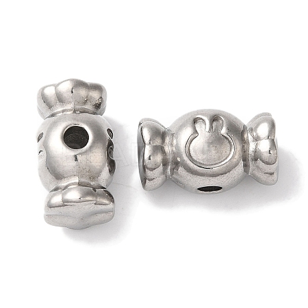 Tarnish Resistant 304 Stainless Steel Beads STAS-I305-208P-1
