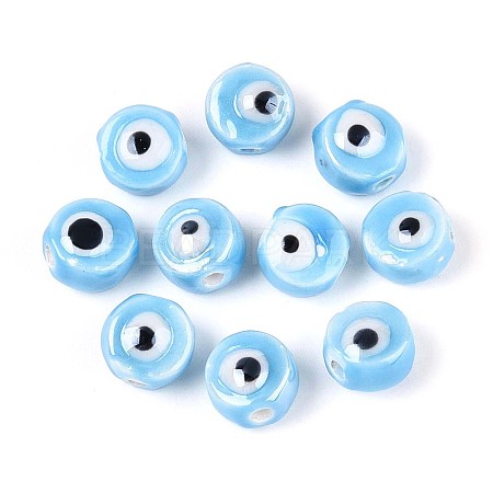 Handmade Porcelain Ceramic Beads PORC-T006-04P-01-1