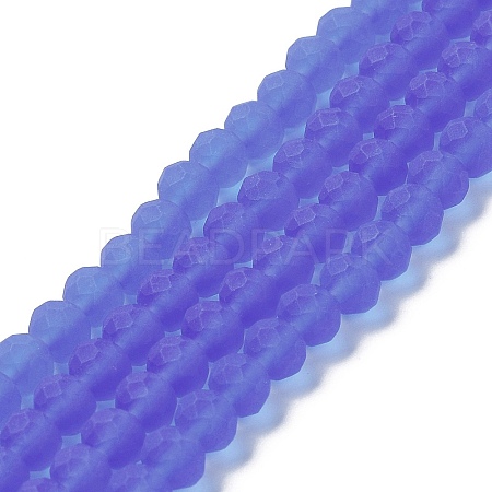 Transparent Glass Beads Strands EGLA-A034-T6mm-MD31-1