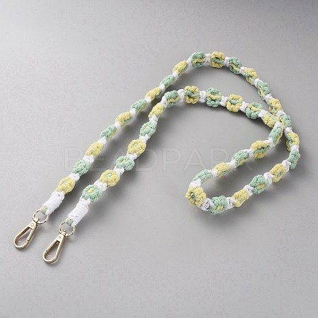 Cotton Rope Shoulder Phone Straps AJEW-WH20026-01K-1