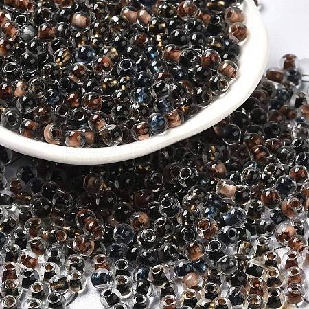 Transparent Glass Round Seed Beads SEED-B001-05A-01-1