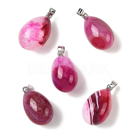 Natural Agate Pendants GG-K002-08A-08-1