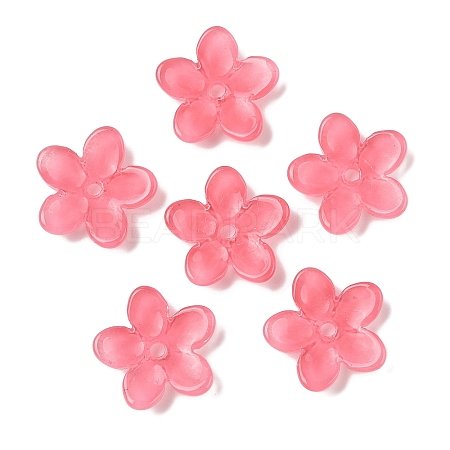 Transparent Spray Paint Glass Beads GLAA-Z011-07G-1