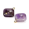 Natural Amethyst Pendants GG-CBA4625-04G-03-2