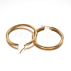 Ring 304 Stainless Steel Hoop Earrings X-EJEW-L142-008-1