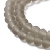 Transparent Glass Beads Strands X1-EGLA-A034-T4mm-MD16-4