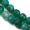 Natural Green Onyx Agate(Dyed & Heated) Beads Strands X-G-D347-A04-4mm-4