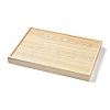 Flat Wood Pesentation Jewelry Display Boxes ODIS-P008-06-4