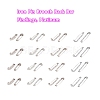 Iron Pin Brooch Back Bar Findings IFIN-YW0001-02P-2