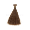 Plastic Long Straight Hairstyle Doll Wig Hair DOLL-PW0001-033-36-1