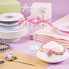 10 Yards Flat Polycotton(Polyester Cotton) Ribbon OCOR-TAC0030-01G-7