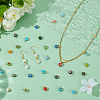30Pcs Millefiori Glass Charms PALLOY-PH01855-4