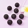Grade A Rhinestone Pave Disco Ball Beads RB-Q105-1-5