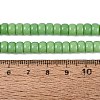 Opaque Glass Beads Strands GLAA-NH0002-B01-C12-4