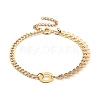 (Jewelry Parties Factory Sale)304 Stainless Steel Charm Bracelets Sets BJEW-JB05387-10