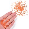 Transparent Colours Luster Glass Bugle Beads SEED-N005-001-A11-5