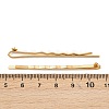 304 Stainless Steel Hair Bobby Pins Findings STAS-F329-02A-G-4