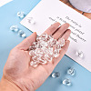 Transparent Acrylic Beads X-TACR-S128-01-6