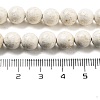 Natural Fossil Beads Strands G-H026-02C-5