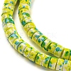 Baking Paint Synthetic Turquoise Beads Strands G-H060-02A-01-3