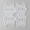 Animal Self Defense Keychain Silicone Molds DIY-P006-25-2