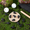 Plastic Spring Cord Lock Stopper Cylinder FIND-OC0001-84-5