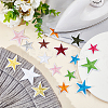 3 Sets 3 Style  Computerized Embroidery Iron on/Sew on Patches DIY-FG0003-65-4
