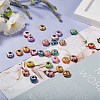 38Pcs 19 Colors Handmade Polymer Clay European Beads CLAY-SZ0001-51-5