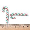 Christmas Candy Cane Handmade Polymer Clay Beads CLAY-P005-04G-3