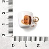 Printed 304 Stainless Steel Pendants SA-CBA59B8-09D-G-3