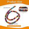 2 Strands Natural White Jade Beads Strands G-PA0001-87-2