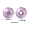 Opaque Acrylic Beads MACR-YW0002-18A-4