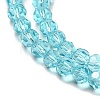Transparent Glass Beads EGLA-A035-T4mm-D08-4