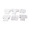   120 Pcs 6 Styles Marble Pattern Paper Display Cards CDIS-PH0001-29-2